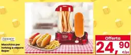 Interspar Macchina per hotdog a vapore Beper offerta