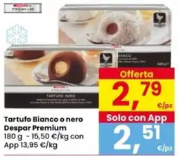 Interspar Tartufo Bianco o nero Despar Premium offerta