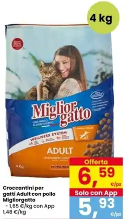 Interspar Croccantini per gatti Adult con pollo Migliorgatto offerta