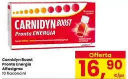 Interspar Carnidyn Boost Pronta Energia Alfasigma offerta