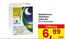 Interspar Melatonina e Valeriana Linea Act offerta