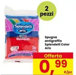 Interspar Spugna antigraffio Splendelli Color Arix offerta