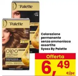 Interspar Colorazione permanente senza ammoniaca assortita Syoss By Palette offerta