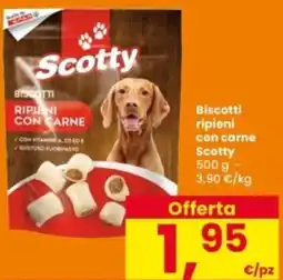 Interspar Biscotti ripieni con carne Scotty offerta