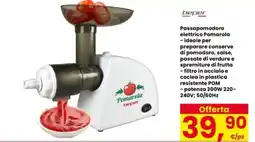 Interspar Passapomodoro elettrico Pomarola offerta