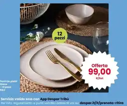 Interspar Servizio piatti Stone offerta