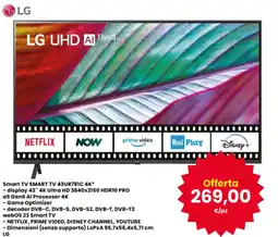 Interspar LG Smart TV SMART TV 43UR781C 4K" offerta