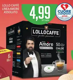Supermercati Piccolo Lollo caffè linea amore assoluto offerta