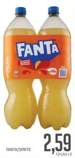 Supermercati Piccolo Fanta/sprite offerta