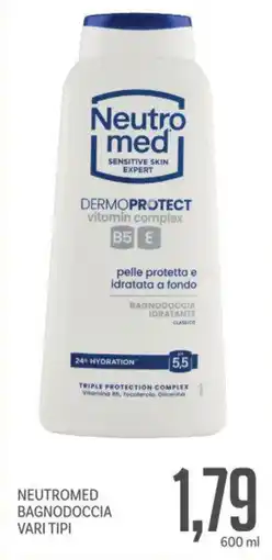 Supermercati Piccolo Neutromed bagnodoccia vari tipi offerta