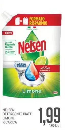 Supermercati Piccolo Nelsen detergente piatti limone ricarica offerta
