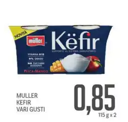 Supermercati Piccolo Muller kefir vari gusti offerta