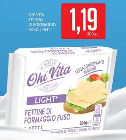 Supermercati Piccolo Ohi vita fettine di formaggio fuso light offerta