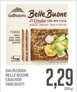 Supermercati Piccolo Galbusera belle buone cracker vari gusti offerta