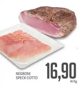 Supermercati Piccolo Negroni speck cotto offerta
