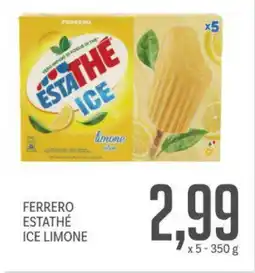 Supermercati Piccolo Ferrero estathé ice limone offerta