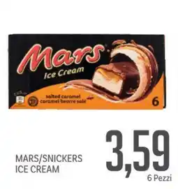 Supermercati Piccolo Mars/snickers ice cream 6 Pezzi offerta