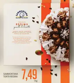 Supermercati Piccolo Sammontana torta regina offerta