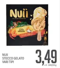 Supermercati Piccolo Nuii stecco gelato vari tipi offerta
