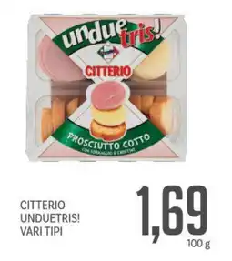 Supermercati Piccolo Citterio unduetris! vari tipi offerta