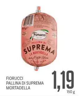 Supermercati Piccolo Fiorucci pallina di suprema mortadella offerta