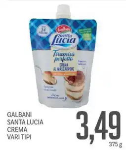 Supermercati Piccolo Galbani santa lucia crema vari tipi offerta