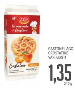 Supermercati Piccolo Gastone lago crostatine vari gusti offerta