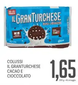 Supermercati Piccolo Colussi il granturchese cacao e cioccolato offerta