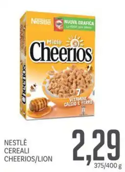 Supermercati Piccolo Nestlé cereali cheerios/lion offerta
