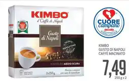 Supermercati Piccolo Kimbo gusto di napoli caffè macinato offerta
