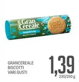 Supermercati Piccolo Grancereale biscotti vari gusti offerta