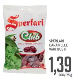 Supermercati Piccolo Sperlari caramelle vari gusti offerta