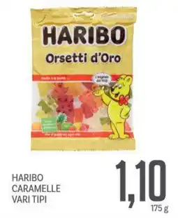 Supermercati Piccolo Haribo caramelle vari tipi offerta