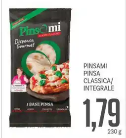 Supermercati Piccolo Pinsami pinsa classica/ integrale offerta