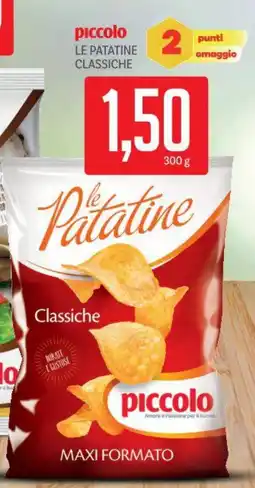 Supermercati Piccolo Piccolo le patatine classiche offerta