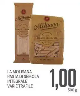 Supermercati Piccolo La molisana pasta di semola integrale varie trafile offerta