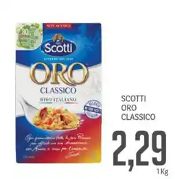 Supermercati Piccolo Scotti oro classico offerta