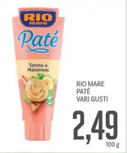 Supermercati Piccolo Rio mare patè vari gusti offerta