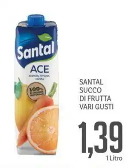 Supermercati Piccolo Santal succo di frutta vari gusti offerta