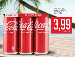 Supermercati Piccolo Coca cola/ fanta/sprite vari tipi offerta