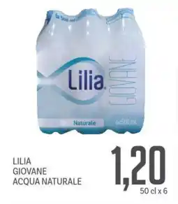 Supermercati Piccolo Lilia Giovane Acqua naturale offerta