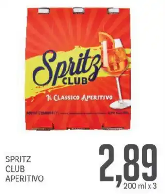 Supermercati Piccolo Spritz club aperitivo offerta