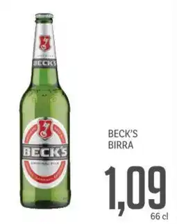 Supermercati Piccolo Beck's birra offerta