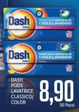 Supermercati Piccolo Dash pods lavatrice classico/ color offerta