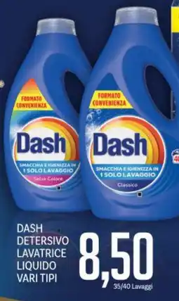 Supermercati Piccolo Dash detersivo lavatrice liquido vari tipi offerta