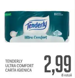 Supermercati Piccolo Tenderly ultra comfort carta igienica offerta
