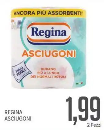 Supermercati Piccolo Regina asciugoni offerta