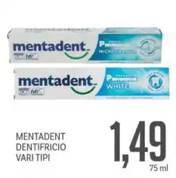 Supermercati Piccolo Mentadent dentifricio vari tipi offerta