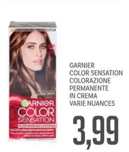 Supermercati Piccolo Garnier color sensation colorazione permanente in crema varie nuances offerta