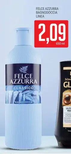 Supermercati Piccolo Felce azzurra bagnodoccia linea offerta